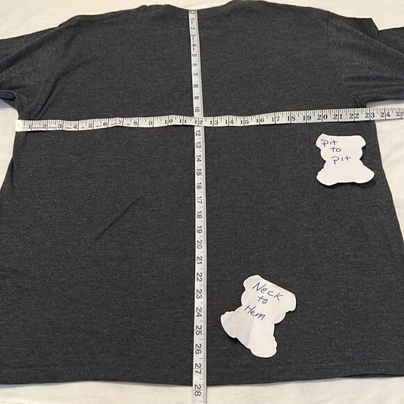 Dunder Mifflen Paper company mens size XL grey short sleeve T-shirt EUC - Picture 5 of 5